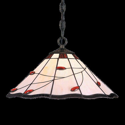 TIFFANY III. 2xE27/60W, PENDANT