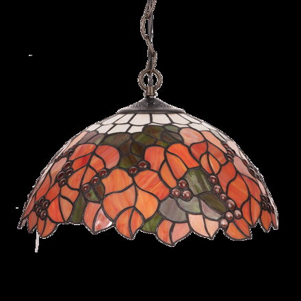 TIFFANY IV. 2xE27/60W, PENDANT
