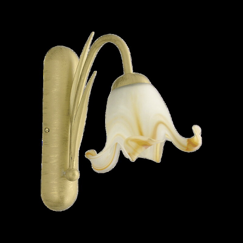 BAZYLI 1xE14/40W, IVORY, WALL