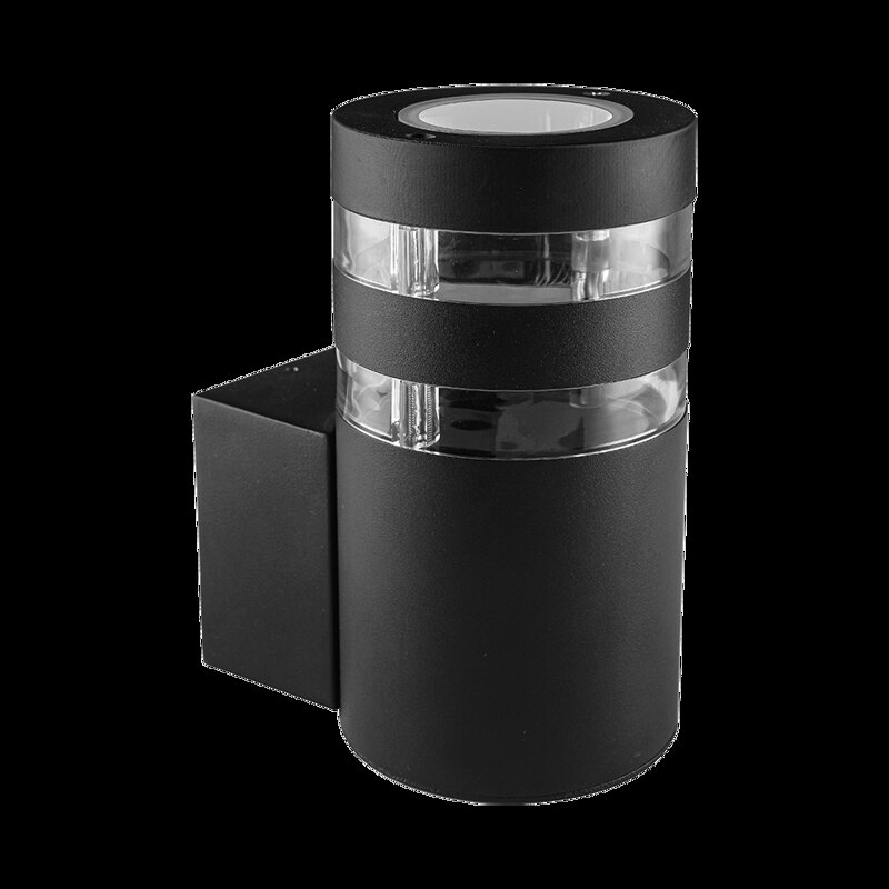 DAIMA 1xGU10/10W,IP44,BLACK,WALL