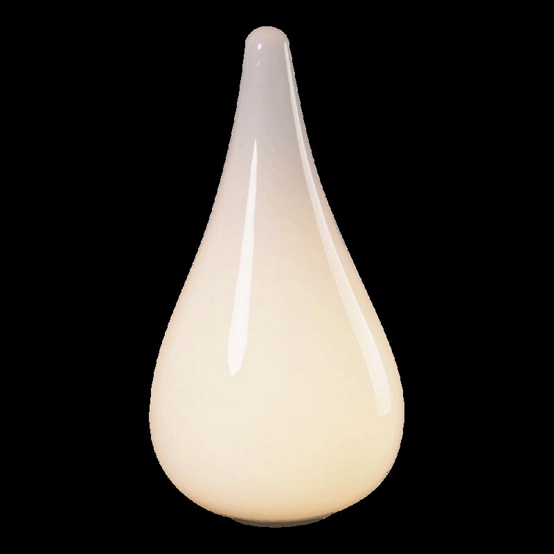 TEARS/1xE27/60W,OPAL GLASS,WHITE,TABLE