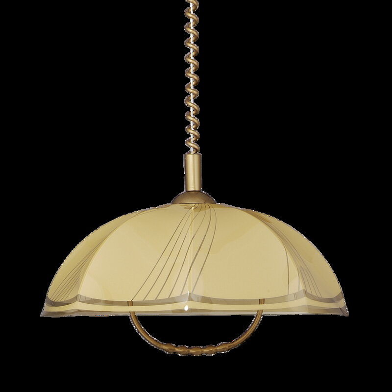 LYRA ACRYL 1xE27/60W,GOLD/DECOR,PENDANT