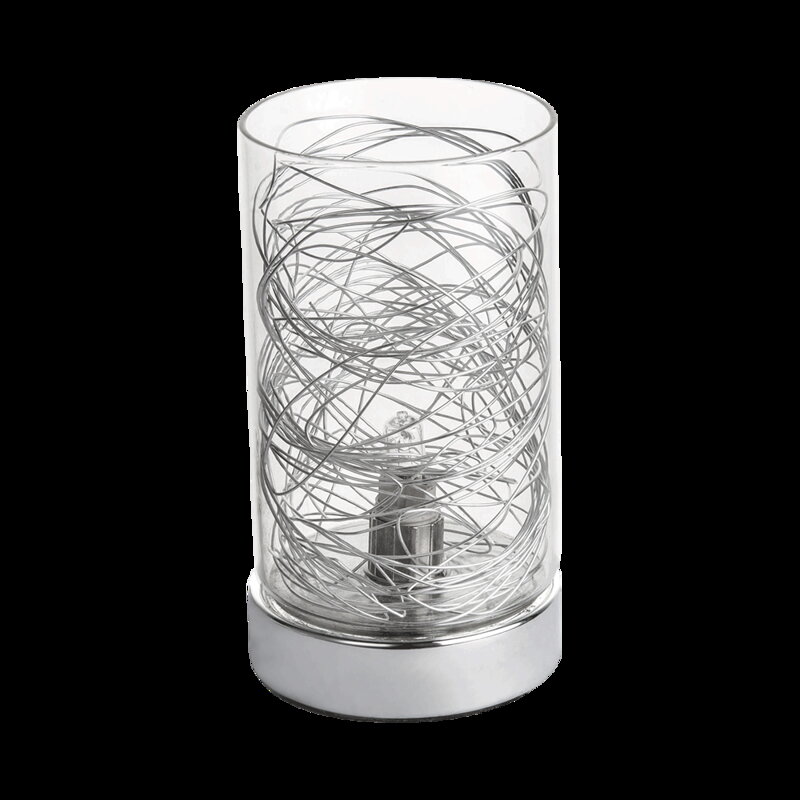 KNITT 1xG9/33W, CHROME/SILVER