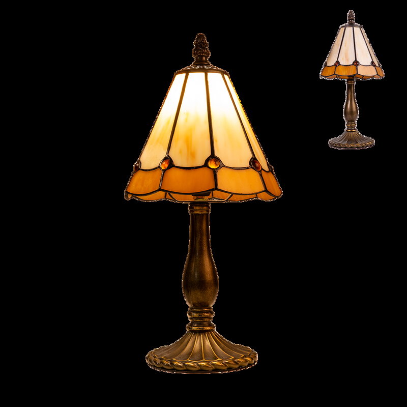 TIFFANY TABLE 1xE14/40W,  SMALL