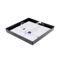 BPS24 LED panel 24W přisazený černý čtverec