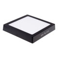BPS24 LED panel 24W přisazený černý čtverec