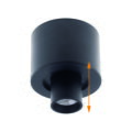 CCT LED svítidlo ALIMO 6W černé