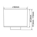 CCT LED svítidlo ALIMO 6W bílé