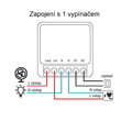SMART WiFi Tuya switch (spínač) WT2