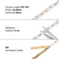 RGB LED pásek W300SMD zalitý