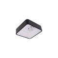 LED svítidlo RENDO 24W CCT hranaté černé stropní