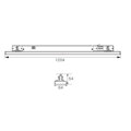 Lištové LED svítidlo TRITO LT120W 90° 54W bílé