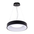 LED svítidlo ZULU 48W CCT kulaté černé závěsné