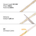 LED pásek 24HL12 180lm/W záruka 3 roky