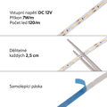 LED pásek ohebný Z600 7W