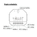 SMART spínač dimLED Zigbee ZSC1 pro rolety a žaluzie