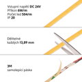COB LED pásek 24COB6 mini vnitřní záruka 3 roky