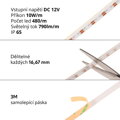 LED pásek COB stranový 12SIDE10