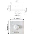 LED ovladač stmívač M3 IR