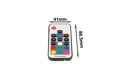 LED ovladač RF RGB 17B