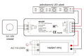 dimLED stmívač 0/1-10V 8A