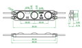 LED modul 2W 7716-160-230V záruka 5 let