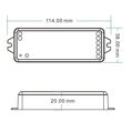 SMART přijímač dimLED Tuya PR 2K 2v1
