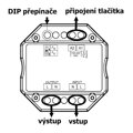 SMART stmívač dimLED Tuya TRIAK TR360W