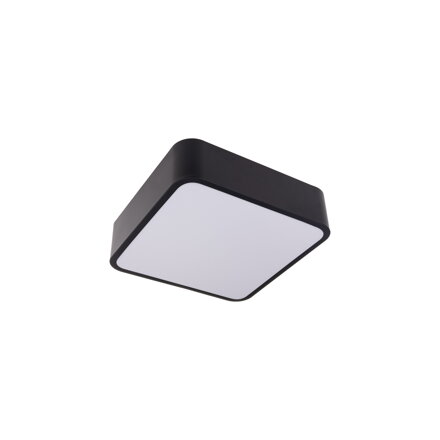 LED svítidlo RENDO 24W CCT hranaté černé stropní