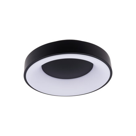 LED svítidlo ZULU 48W CCT kulaté černé stropní