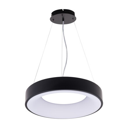 LED svítidlo ZULU 60W CCT kulaté černé závěsné