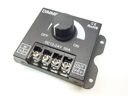 LED ovladač stmívač M6 30A