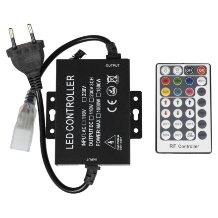 LED ovladač RGB 230V-28B
