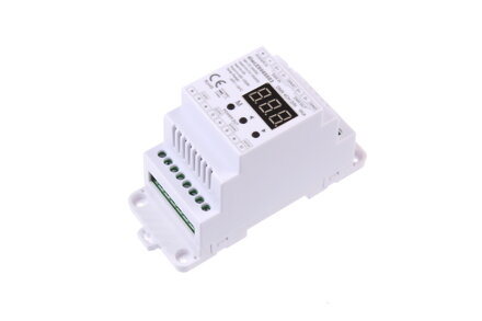 DMX dimLED dekodér 4CH DIN