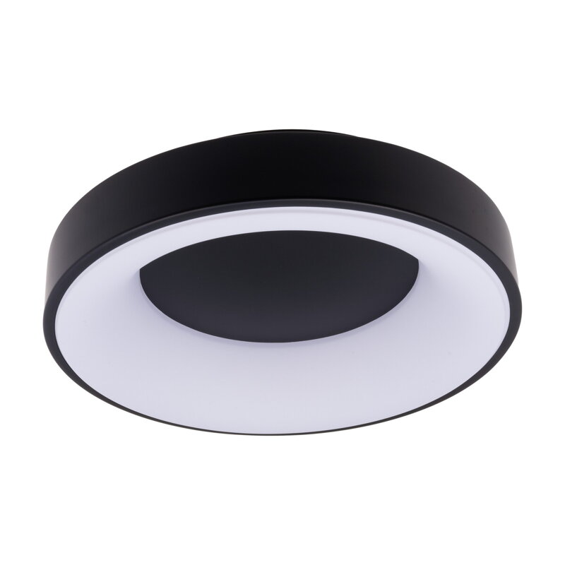 LED svítidlo ZULU 60W CCT kulaté černé stropní