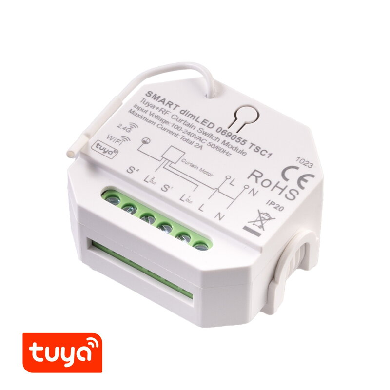 SMART spínač dimLED Tuya TSC1 pro rolety a žaluzie SMART spínač dimLED Tuya TSC1 pro rolety a žaluzie
