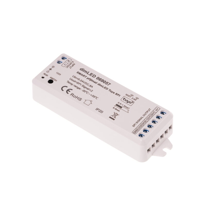 SMART přijímač dimLED Tuya SPI SMART přijímač dimLED Tuya SPI