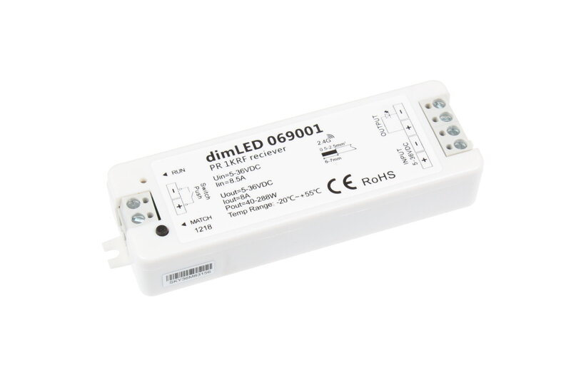 Přijímač dimLED PR 1KRF Přijímač dimLED PR 1KRF
