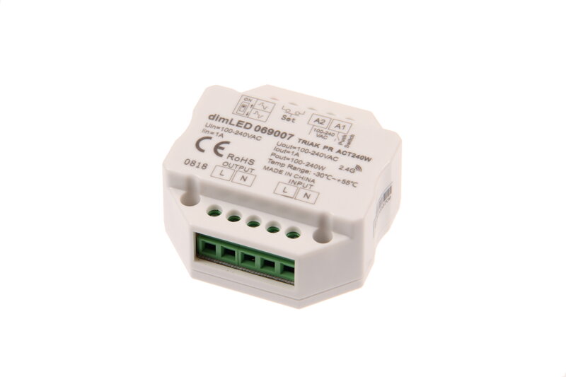 Stmívač dimLED TRIAK PR ACT240W Stmívač dimLED TRIAK PR ACT240W
