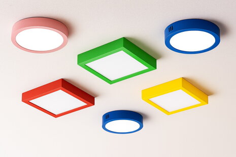 Barevné LED panely – když světlo není jen světlem