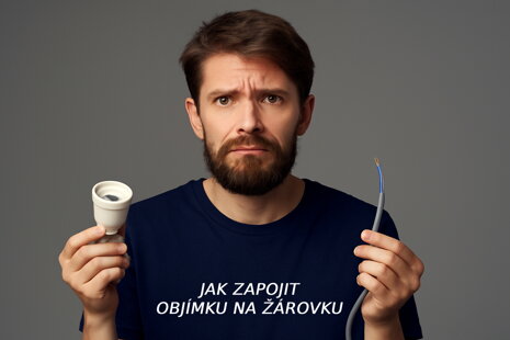 Jak zapojit objímku na žárovku