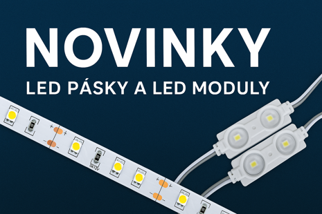 LED pásky a LED moduly