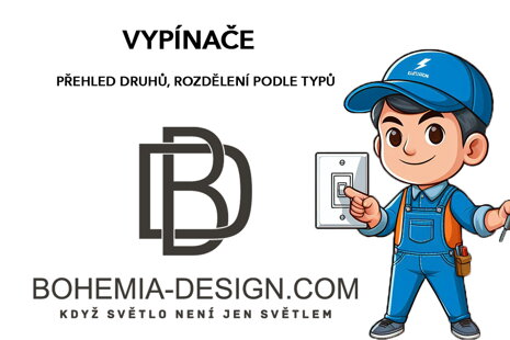 Vypínače: Přehled druhů, rozdělení podle typů